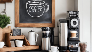How to Style a Coffee Bar